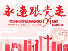 不忘初心，砥砺前行——尊龙凯时祝我们伟大的党98岁生日快乐！